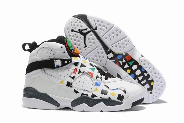 Air Jordan 8 Men's Basketball Shoes AJ8 Sneakers-13 - Click Image to Close